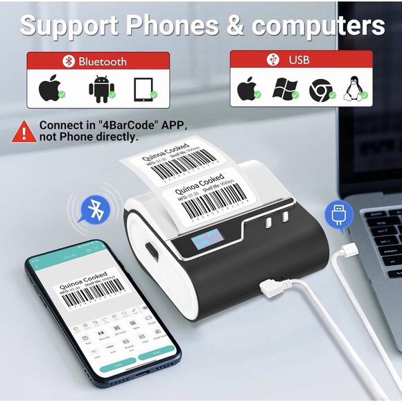 Orgbro Z3 Label printer - Picture 4 of 7